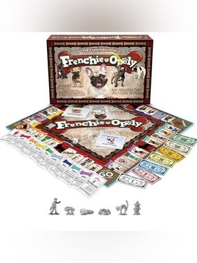 Frenchie-Opoly Board Game perfect for French Bulldog lovers!